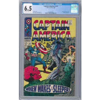 Captain America #101 CGC 6.5 (OW-W) *2026369006*