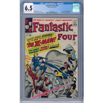 Fantastic Four #28 CGC 6.5 (OW-W) *2026369010*