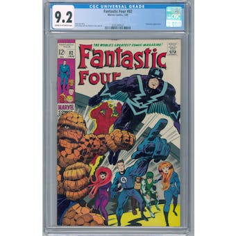 Fantastic Four #82 CGC 9.2 (C-OW) *2026369023*