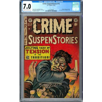 Crime SuspenStories #16 CGC 7.0 (C-OW) *2026399008*