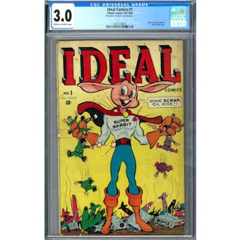 Ideal Comics #1 CGC 3.0 (C-OW) *2027239005*