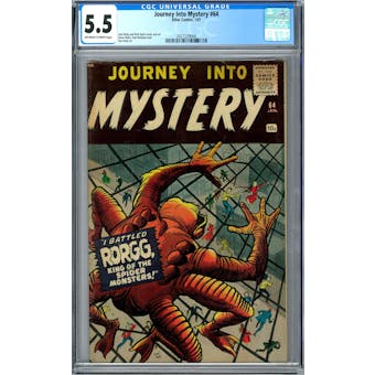 Journey Into Mystery #64 CGC 5.5 (OW-W) *2027239006*