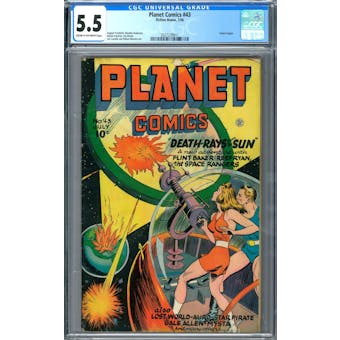 Planet Comics #43 CGC 5.5 (C-OW) *2027239011*