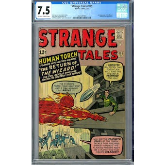 Strange Tales #105 CGC 7.5 (OW-W) *2027297007*