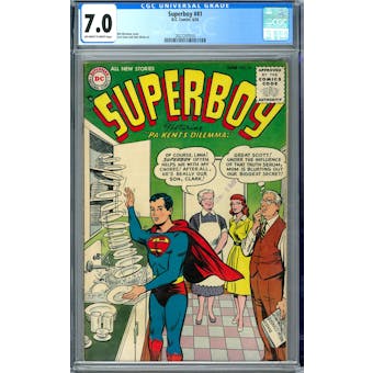 Superboy #41 CGC 7.0 (OW-W) *2027297010*