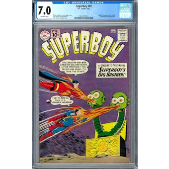 Superboy #89 CGC 7.0 (OW) *2027297014*