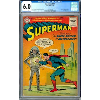 Superman #106 CGC 6.0 (OW) *2027297018*