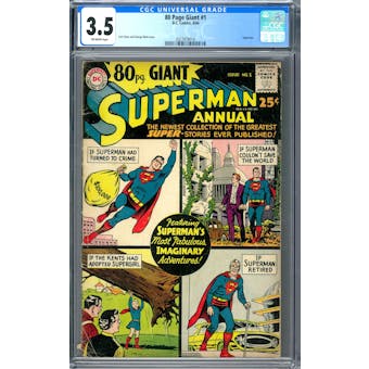 80 Page Giant #1 CGC 3.5 (OW) *2027878016*