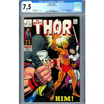 Thor #165 CGC 7.5 (W) *2028259001*