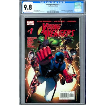 Young Avengers #1 CGC 9.8 Jim Cheung *2536406006* SIG - (Hit Parade Inventory)