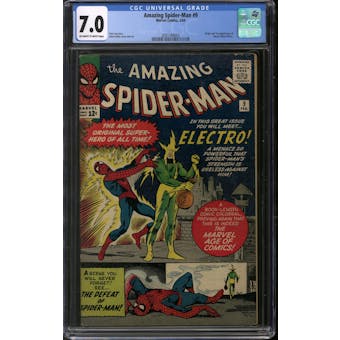 Amazing Spider-Man #9 CGC 7.0 (OW-W) *2031394003*