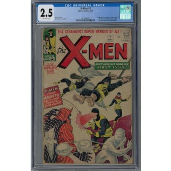 X-Men #1 CGC 2.5 (OW) *2031499001*