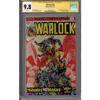 Warlock #10 Stan Lee Signature Series CGC 9.8 (W) *2032318013*