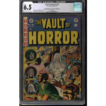 Vault of Horror #28 CGC 6.5 Don/Magge Thompson Pedigree (OW-W) *2032448001*