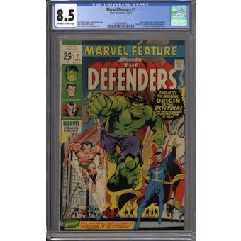 Marvel Feature #1 CGC 8.5 (OW-W) *2033666003*