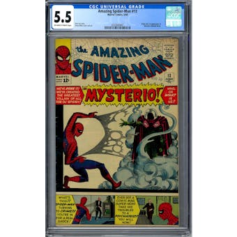 Amazing Spider-Man #13 CGC 5.5 (OW-W) *2033843001*