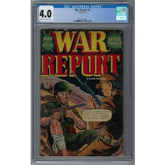 War Report #5 CGC 4.0 (C-OW) *2035427009*