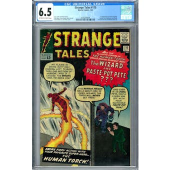 Strange Tales #110 CGC 6.5 (OW-W) *2036209004*