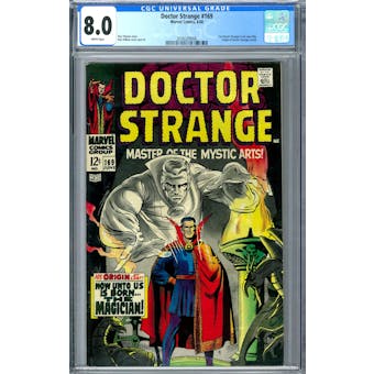 Doctor Strange #169 CGC 8.0 (W) *2036209006*