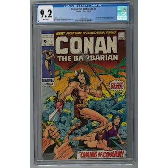 Conan the Barbarian #1 CGC 9.2 (W) *2036792001*