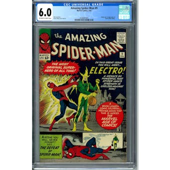 Amazing Spider-Man #9 CGC 6.0 (OW-W) *2036891001*