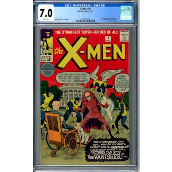 X-Men #2 CGC 7.0 (W) *2036891002*