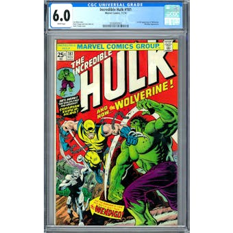 Incredible Hulk #181 CGC 6.0 (W) *2036892002*
