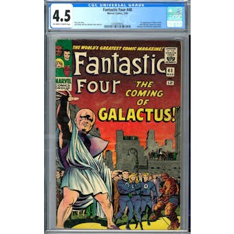Fantastic Four #48 CGC 4.5 (OW-W) *2036894002*