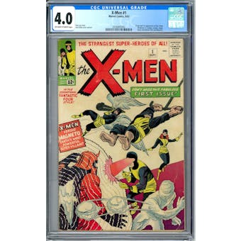 X-Men #1 CGC 4.0 (OW-W) *2036895002*