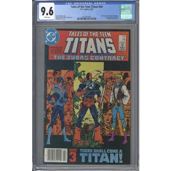 Tales of the Teen Titans #44 CGC 9.6 (W) *2037072003*