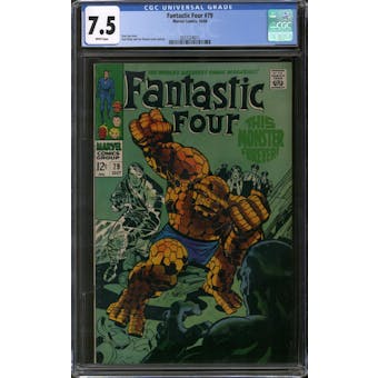 Fantastic Four #79 CGC 7.5 (W) *2037324011*