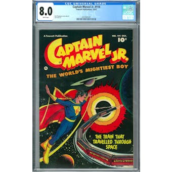 Captain Marvel Jr #114 CGC 8.0 (W) *2037691001*
