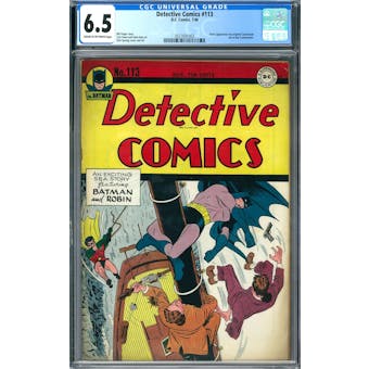Detective Comics #113 CGC 6.5 (C-OW) *2037691003*