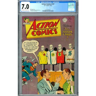 Action Comics #197 CGC 7.0 (OW-W) *2037692003*
