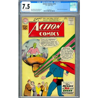 Action Comics #275 CGC 7.5 (OW-W) *2037692012*