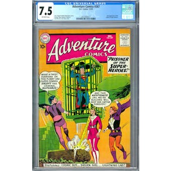 Adventure Comics #267 CGC 7.5 (OW) *2037692017*