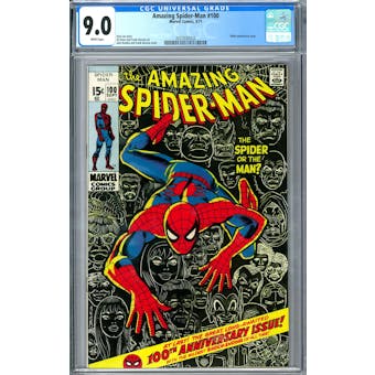 Amazing Spider-Man #100 CGC 9.0 (W) *2037692022*