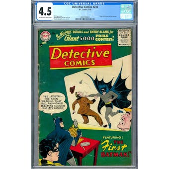 Detective Comics #235 CGC 4.5 (OW-W) *2037702003*