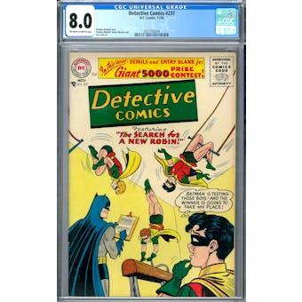 Detective Comics #237 CGC 8.0 (OW-W) *2037702004*