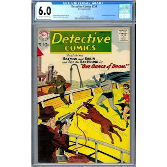 Detective Comics #254 CGC 6.0 (OW-W) *2037702006*