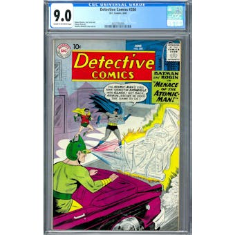 Detective Comics #280 CGC 9.0 (C-OW) *2037702009*