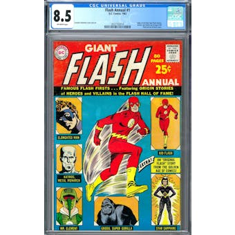Flash Annual #1 CGC 8.5 (OW) *2037702014*