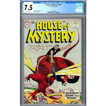 House of Mystery #90 CGC 7.5 (OW) *2037702021*