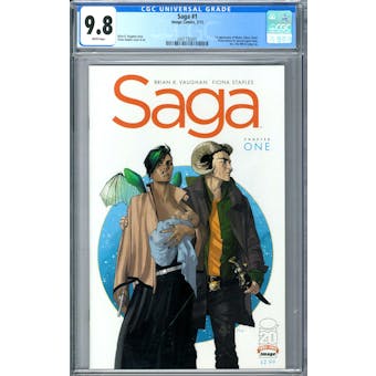 Saga #1 CGC 9.8 (W) *2041732001*