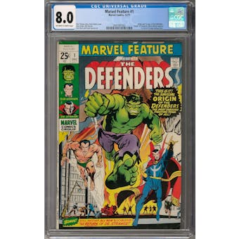 Marvel Feature #1 CGC 8.0 (OW-W) *2041981002*