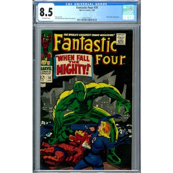 Fantastic Four #70 CGC 8.5 (OW) *2042131012*
