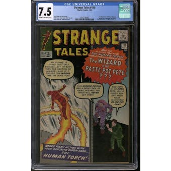 Strange Tales #110 CGC 7.5 (C-OW) *2042138003*