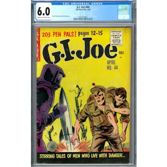 G.I. Joe #44 CGC 6.0 (C-OW) *2042674002*