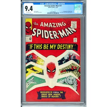 Amazing Spider-Man #31 CGC 9.4 (OW) *2042789002*