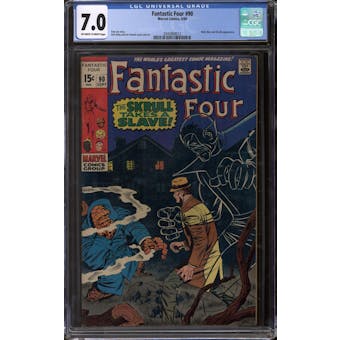 Fantastic Four #90 CGC 7.0 (OW-W) *2045968012*